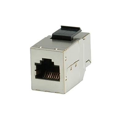 ROLINE RJ45 koppelstuk, Keystone, afgeschermd, Cat.6A (Class EA)