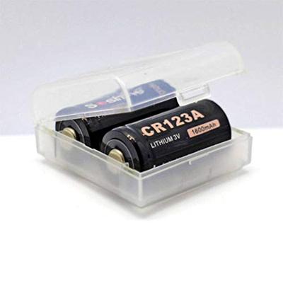 Soshine SBC-006 Batterijbox Aantal cellen: 2 CR123A, 16340 (l x b x h) 47.6 x 40 x 20.3 mm
