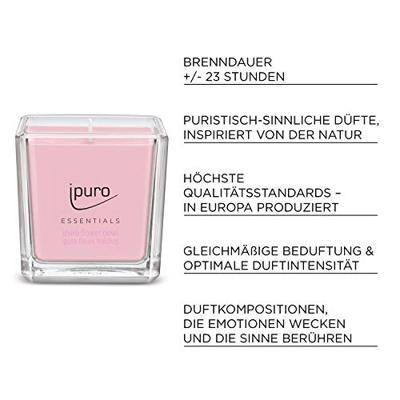 IPuro geurkaars flower bowl 125gr.