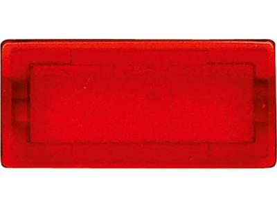 Merten 395900 Wipschakelaar leeg Accessoire Elso Rood (transparant) 1 stuk(s)