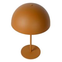 Lucide SIEMON - Tafellamp - Ø 25 cm - 1xE14 - Okergeel - thumbnail