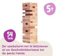 Eichhorn houten stapeltoren, 54dlg. - thumbnail