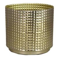 Floran Plantenpot Kavala - goudkleurig - D14 x H13 cm - voor binnen - thumbnail