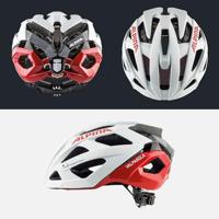 Olympic Sportswear Alpina sports tour helm valparola 51-56 wit/rood - thumbnail
