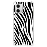 Motorola Moto G73 Case Anti-shock Zebra - thumbnail