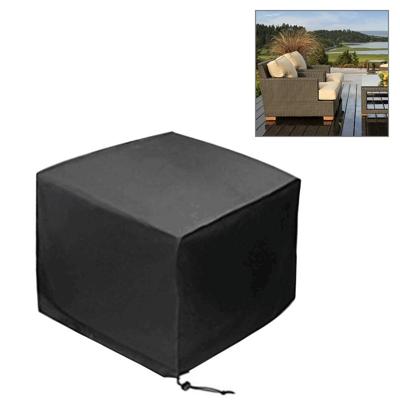 Outdoor anti-UV waterdicht stof-proof 210D Oxford doek vouwen tafel stoelen beschermende tas meubilair set cover grootte: 325x208x58cm (zwart)