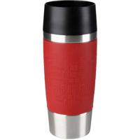 Emsa 513356 Travel Mug Isoleerbeker 0.36L RVS/Rood - thumbnail