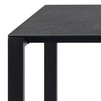 Bendt Eettafel 'Latandra' Keramiek, 200 x 90cm, kleur Zwart - thumbnail