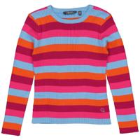 Quapi Meisjes sweater - Dilay - AOP Grijs figuren - thumbnail