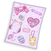 Gamer Girl fleece plaid - 130 x 170 cm - thumbnail