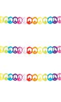 Boland papierslinger Peace 4 mtr - thumbnail