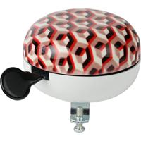 Widek bel ding dong 80mm art collection mosaic rood - thumbnail