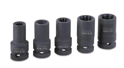 Beta 1471Pt/C5-Slagdoppen Set Remklauwmoeren - 014710367