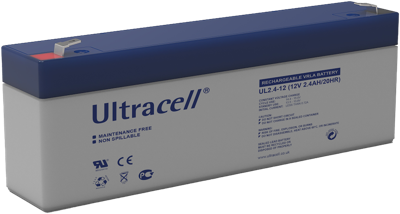 Ultracell loodaccu 12v 2,4Ah Ultracell loodaccu 12v 2,4Ah