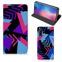 Xiaomi Mi 9 Stand Case Funky Triangle - thumbnail