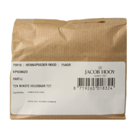 Jacob Hooy Hennapoeder rood 250 Gram - thumbnail