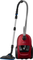 Philips FC8784/09 Performer Silent Stille Stofzuiger 750W Rood/Zwart - thumbnail