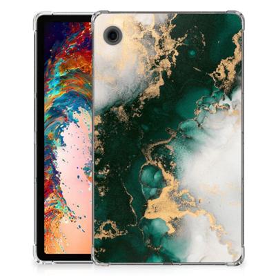 Tablet Back Cover voor Samsung Galaxy Tab A9 Marmer Groen Tablet Back Cover voor Samsung Galaxy Tab A9 Marmer Groen