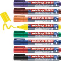 Whiteboardmarker edding 361 rond 1mm assorti - thumbnail