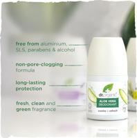 Dr Organic Aloe Vera Deodorant Roller - thumbnail