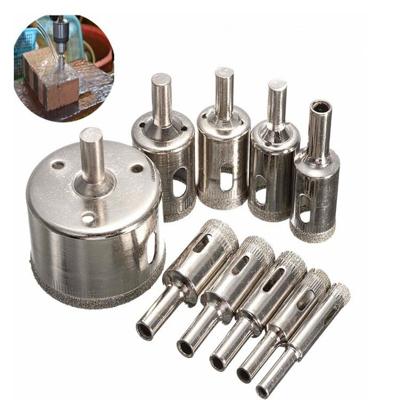 10 in 1 8-50mm Diamantgereedschap bit glazen tegel gat opener set