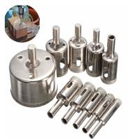 10 in 1 8-50mm Diamantgereedschap bit glazen tegel gat opener set - thumbnail