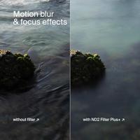 Urth 58mm ND2, ND4, ND8, ND64, ND1000 Lens Filter Kit (Plus+) - thumbnail