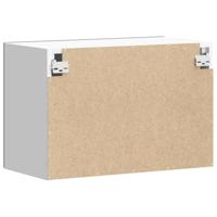 Keukenwandkast Lucca bewerkt hout zwart - thumbnail