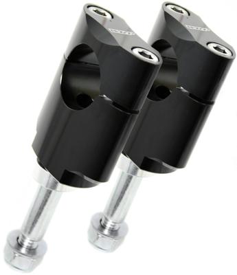 WRP - RACING Wrp stuurklem "pro clamps clamping set pro clamps w aluminum black plus 10mm