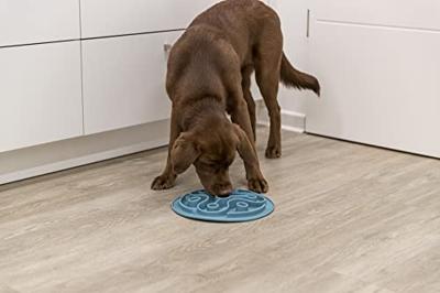 TRIXIE Honden-voermat Slow Feeding Mat, grijs - thumbnail