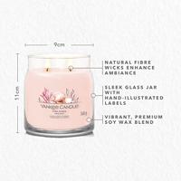 Yankee Candle pink sands signature medium jar - thumbnail