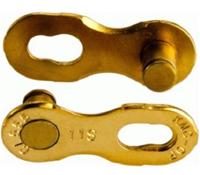 KMC Kettingschakel 11-speed 2 stuks - Goud - thumbnail