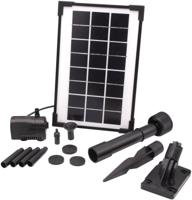 Fonteinpomp - UBBINK - SolarMax 250 - Debiet 200 l/u - 6V 160mA zonnepaneel - Vulkaanjets & bel - thumbnail