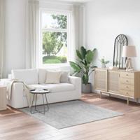 Antislip Shaggy Tapijt Grijs 160 x 160 cm PP - thumbnail