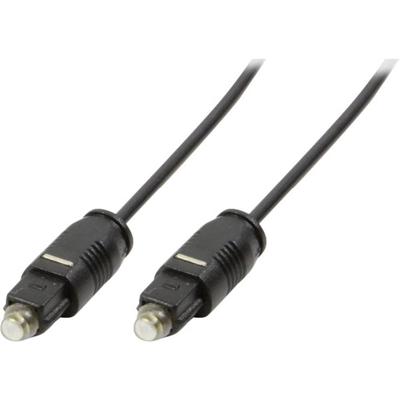 LogiLink CA1005 Toslink Audio Aansluitkabel 0.50 m Zwart (mat)