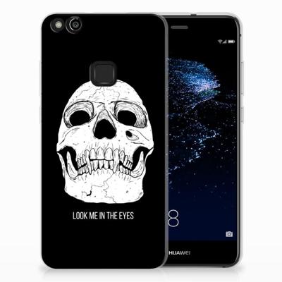 Silicone Back Case Huawei P10 Lite Skull Eyes Silicone Back Case Huawei P10 Lite Skull Eyes
