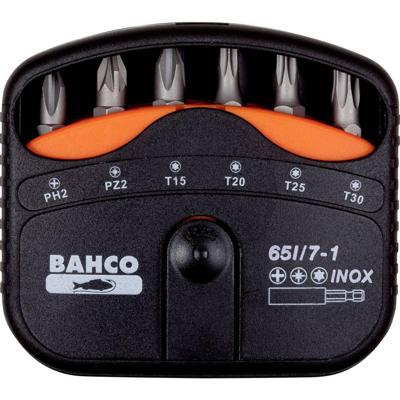 Bahco bits set 7pcs inox ph,pz,torx | 65I/7-1 Bahco bits set 7pcs inox ph,pz,torx | 65I/7-1