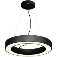 SLV MEDO RING 60 1002890 Hanglamp LED 34 W Zwart - thumbnail