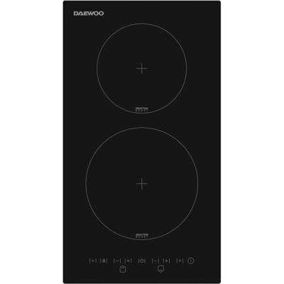 Inductiekookplaat - DAEWOO - 2 branders - 30 cm - BH3ITF25BNM - Zwart