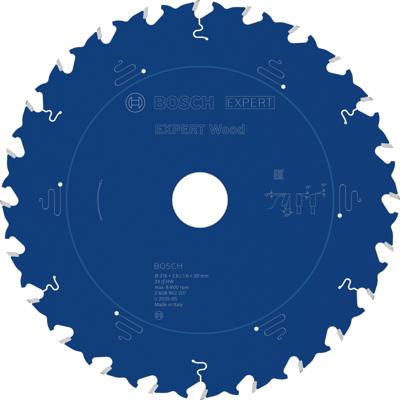Bosch Accessoires EXPERT Wood Cirkelzaagblad | 216 x 2,6/1,6 x 30 mm | T24 - 2608902207