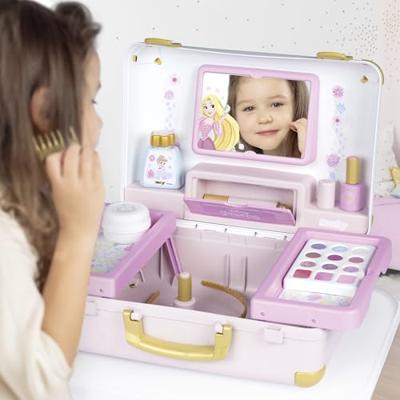 Smoby - Disney Princess - Makkelijk mee te nemen schoonheidskoffertje - Inclusief 13 accessoires: kapsel, nagels, make-up - Fabricatio Smoby - Disney Princess - Makkelijk mee te nemen schoonheidskoffertje - Inclusief 13 accessoires: kapsel, nagels, make-up - Fabricatio