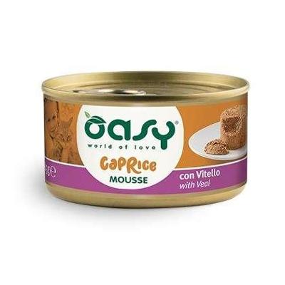 OASY Caprice Mousse Veal - nat kattenvoer - 85g