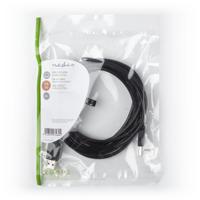 USB 2.0-Kabel | A Male - A Male | 3,0 m | Zwart - thumbnail