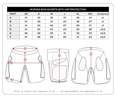 UFO PLAST protector broek "muryan mv6 protector pants ufo muryan mv6 black gr. xs