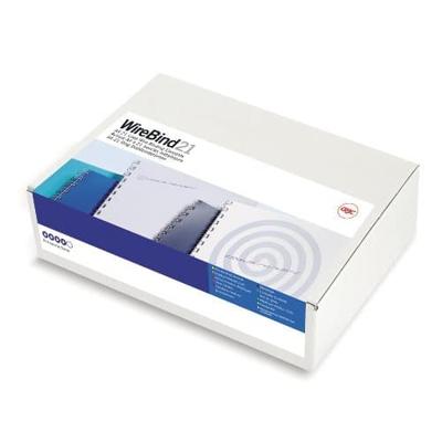 GBC MultiBind draadruggen, doos van 100 stuks, 14 mm, zilver