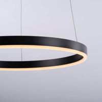 Paul Neuhaus Zwarte led hanglampRitus Ø 40cm - 15393-13 - thumbnail