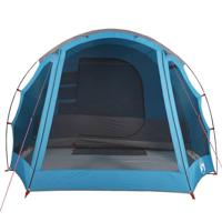 Tunneltent voor gezin 8-persoons waterdicht blauw - thumbnail
