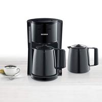 Severin KA 9307 Koffiezetapparaat Zwart Capaciteit koppen: 8 Met thermoskan - thumbnail