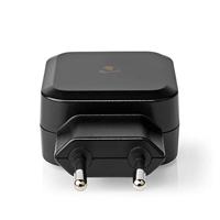 Nedis WCHAU484ABK Wandoplader 4,8 A 2 Uitgangen Usb-a Zwart - thumbnail