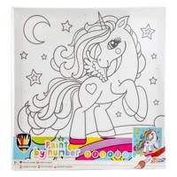 Grafix Schilderen op nummer - eenhoorn - thumbnail